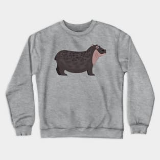 Hippopotamus Crewneck Sweatshirt